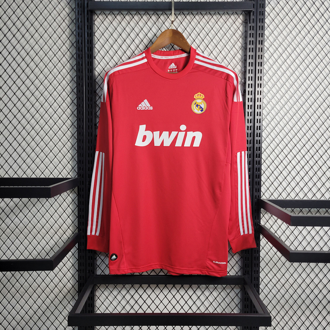 Retro Long Sleeve 11-12 Real Madrid away size S-XXL