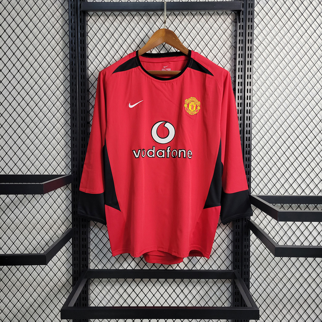 Retro M-U long sleeve 02/04 home S-XXL