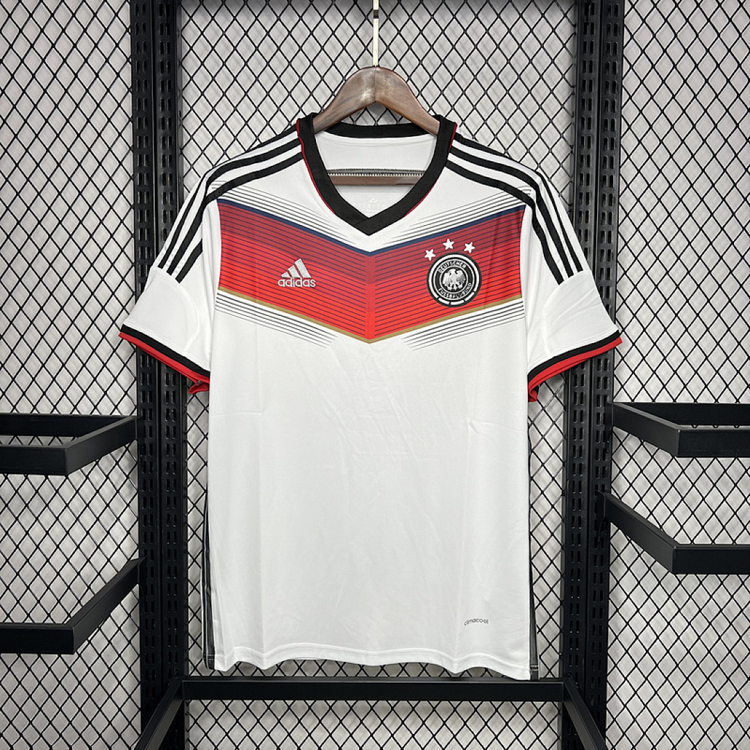 2014 Germany home white retro