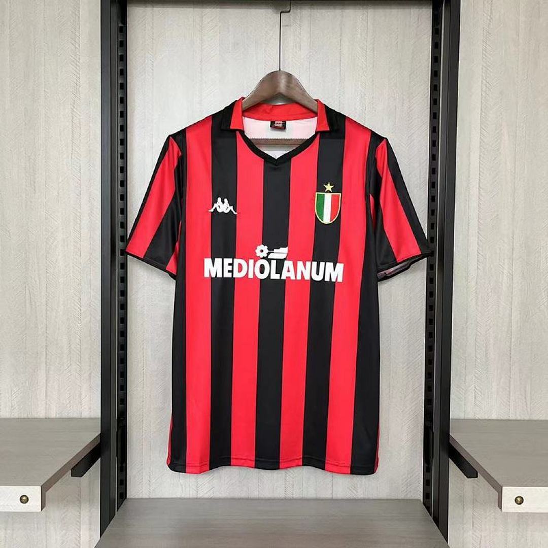 Retro 1988-89 Milan S-XXL
