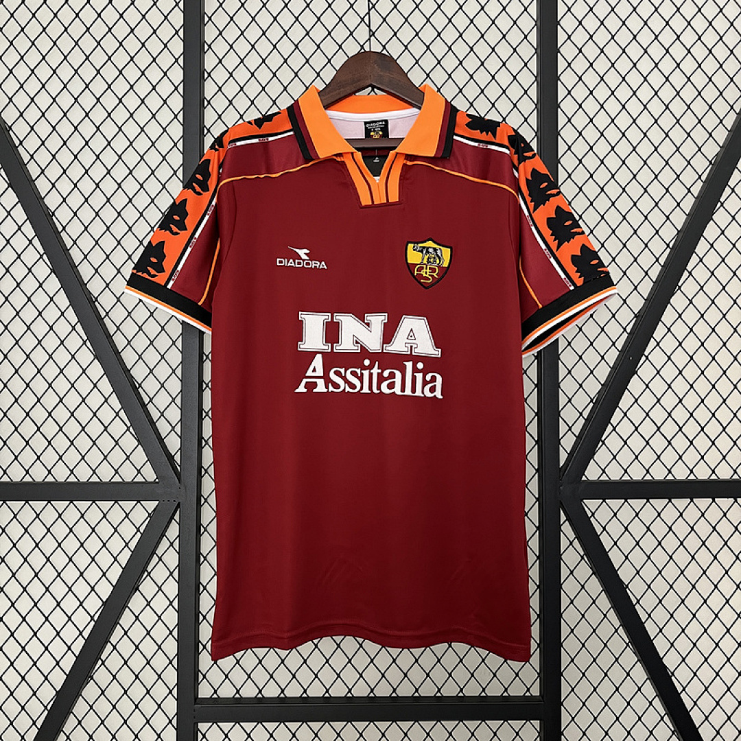 Retro 1998-99 Roma S-XXL