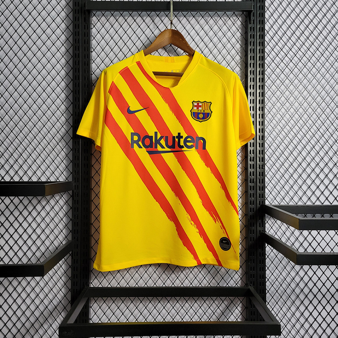 19/20Barcelona Yellow Size S-XXL