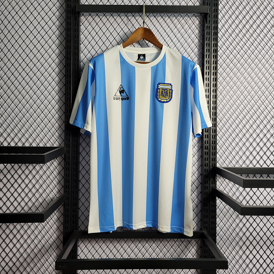 Retro 1986 Argentina home S-XXL