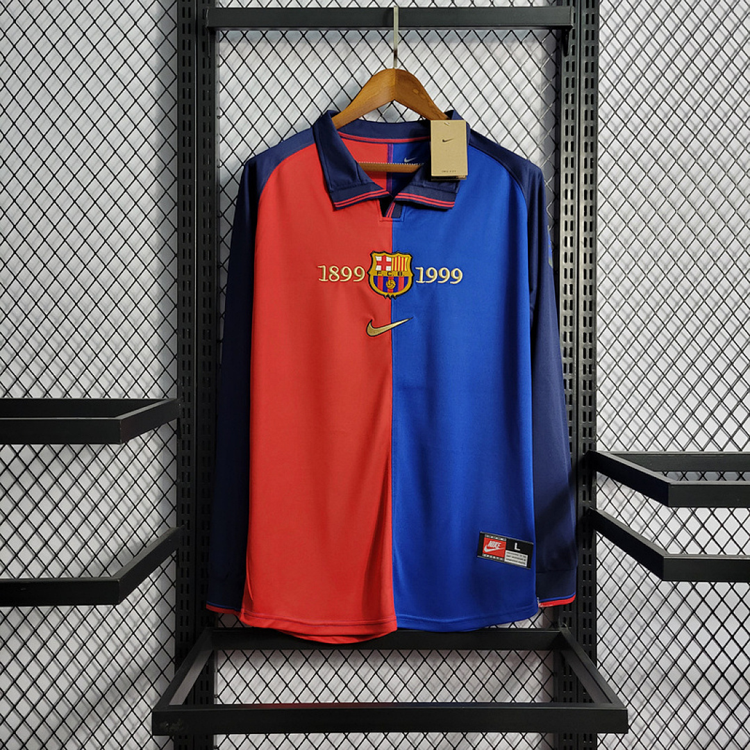 Retro Barcelona Centenary Edition Long Sleeve S-XXL