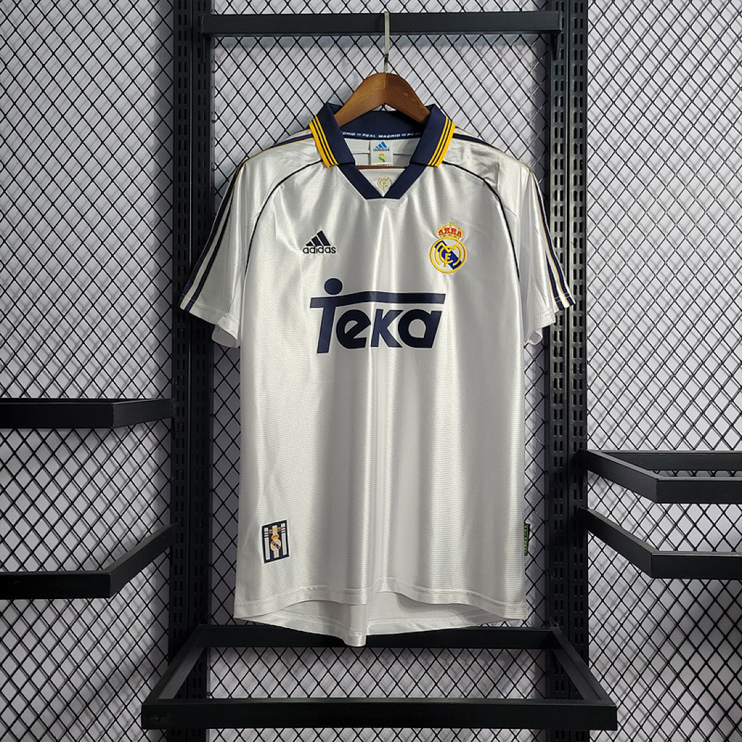 Retro 1998/00 Real Madrid home S-XXL