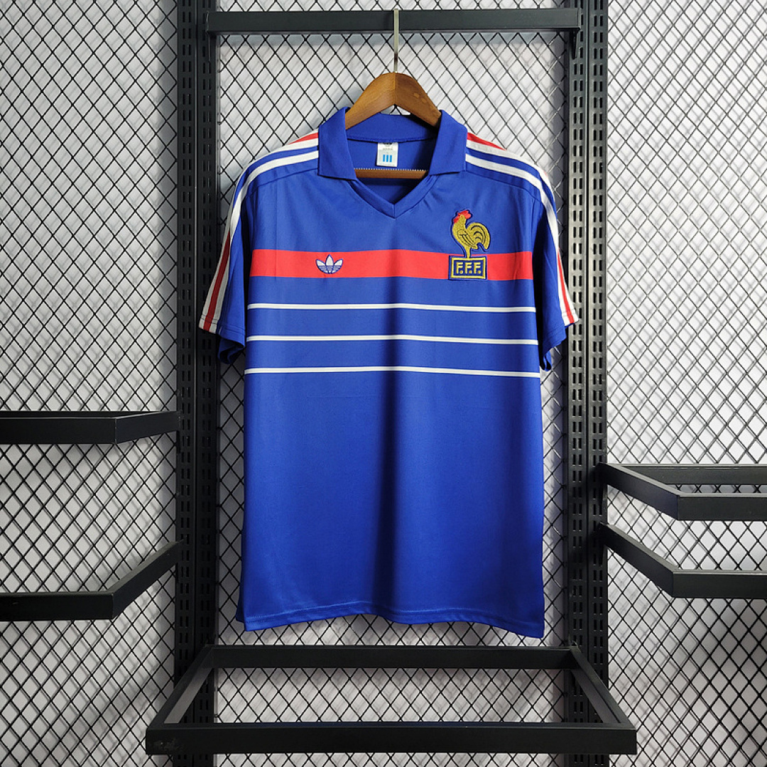 Retro 84-86 European Cup Champions France Home S-XXL