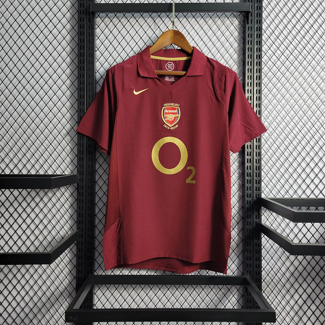Retro 05/06 Arsenal Home Size S-XXL