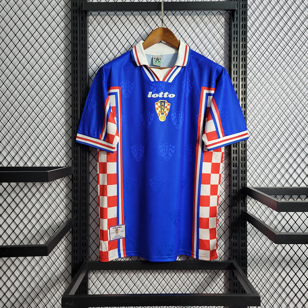 Retro 1998 Croacia Away Size S-XXL