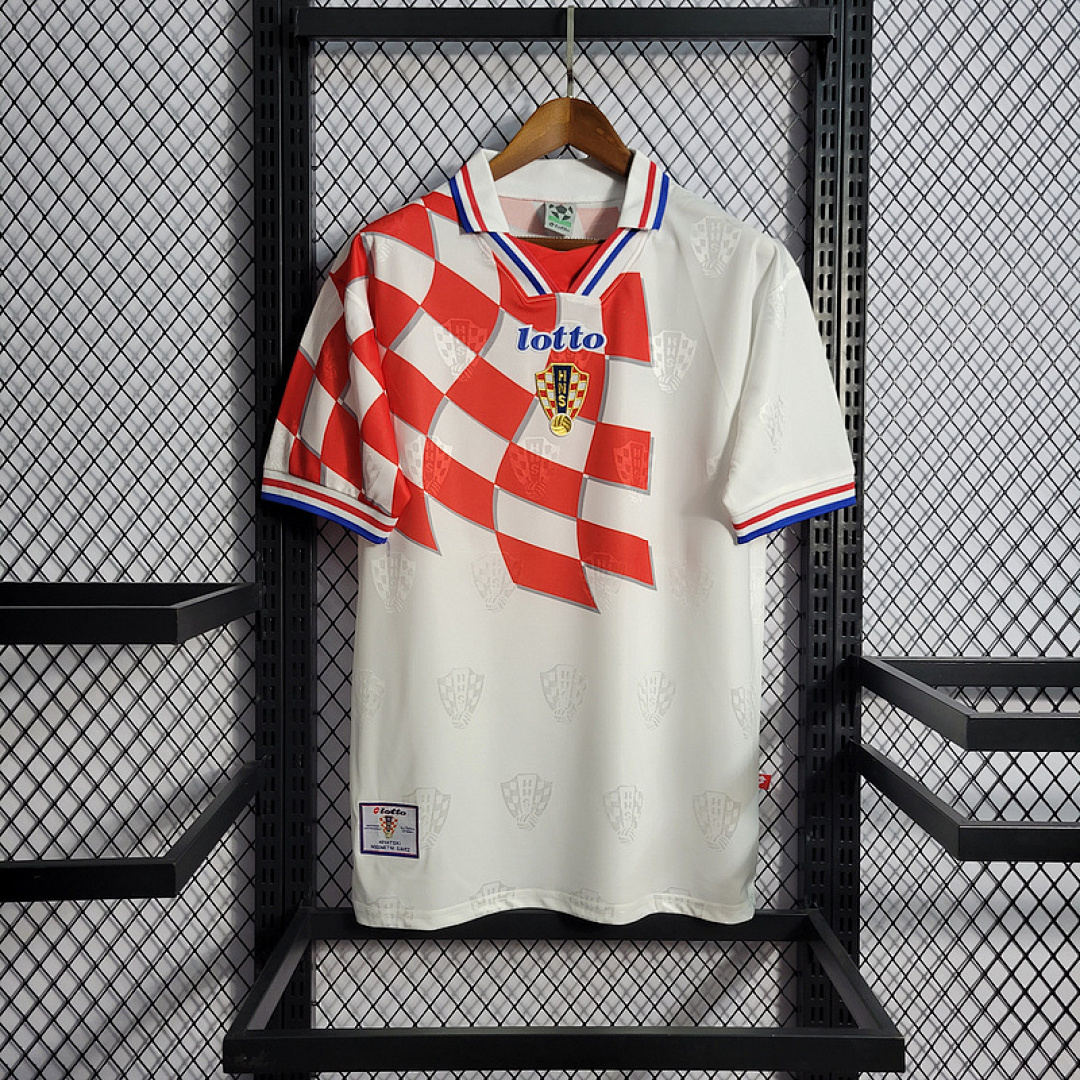 Retro 1998 Croacia Home Size S-XXL