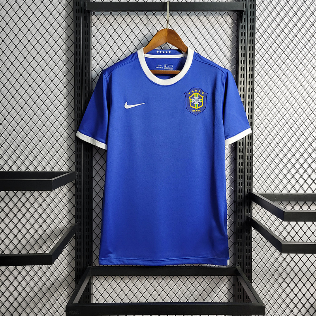 Retro 2006 Brazil Away Size S-XXL