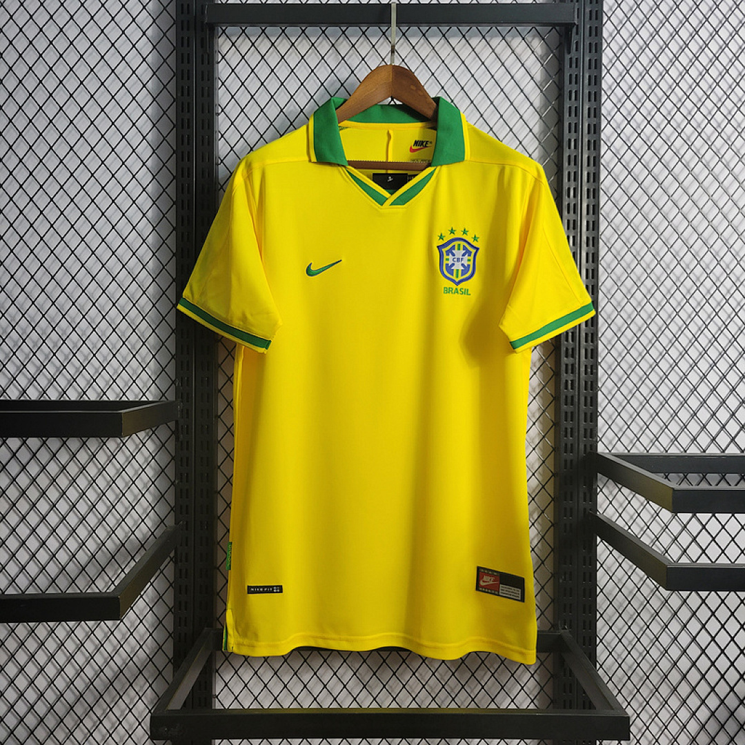 Retro1997 Brazil Home Size S-2XL