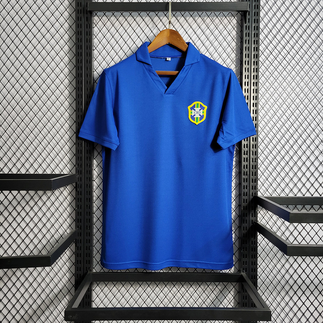 Retro 57-62 Brazil Away Size S-XXL
