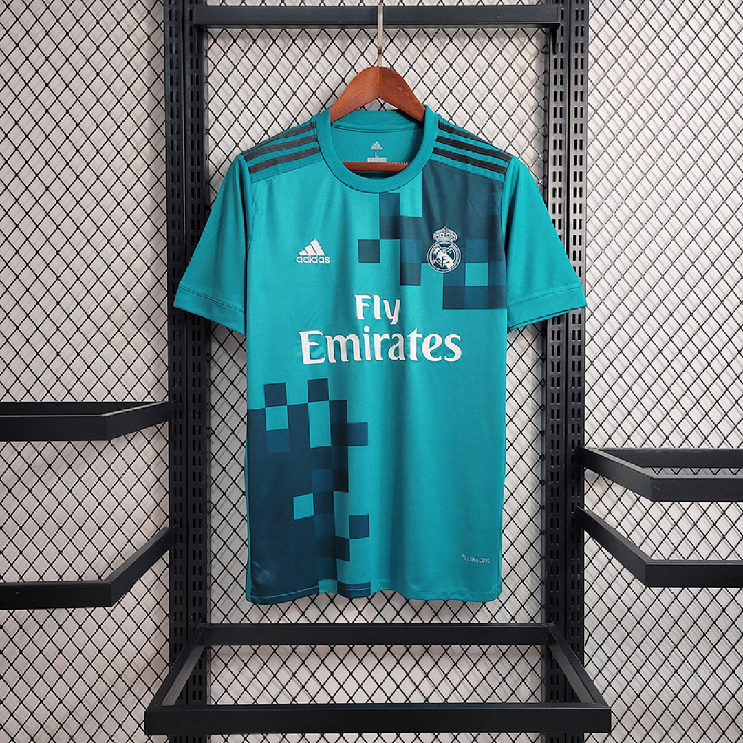 Retro 17-18 Real Madrid Second Passenger Size S-XXL