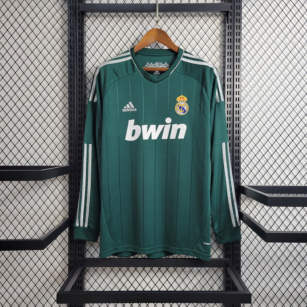 Retro Long Sleeve 2012/13 Real Madrid Double Size S-XXL