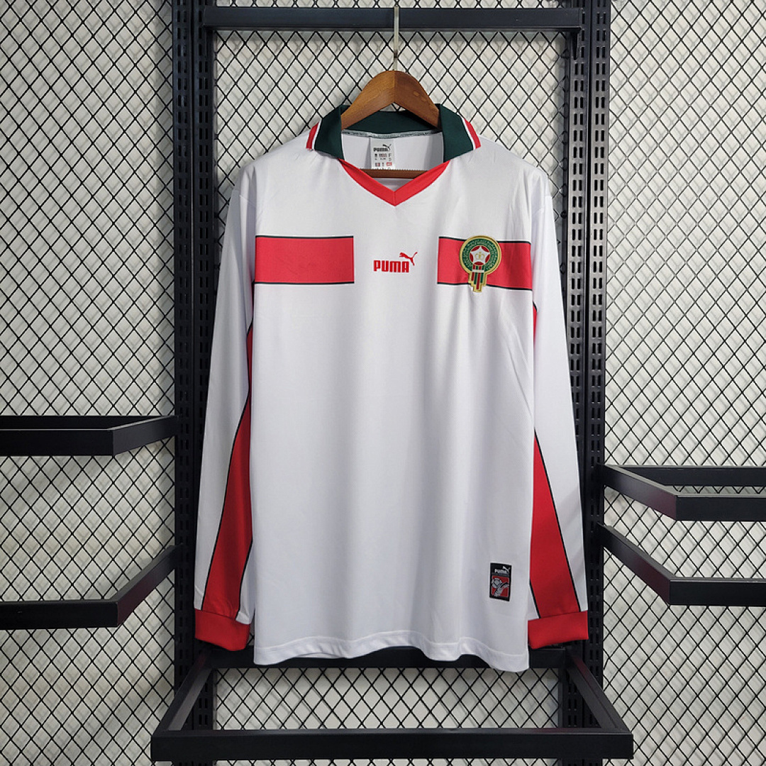 Retro Long Sleeve 98 Morocco away S-XXL