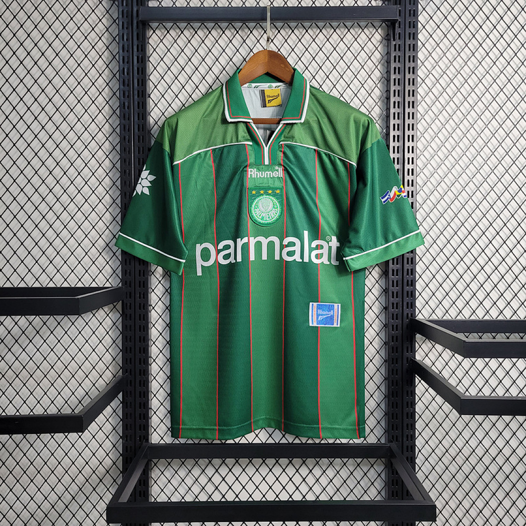 Retro 1999 Palmeiras Liberator Cup Champion Size S-XXL
