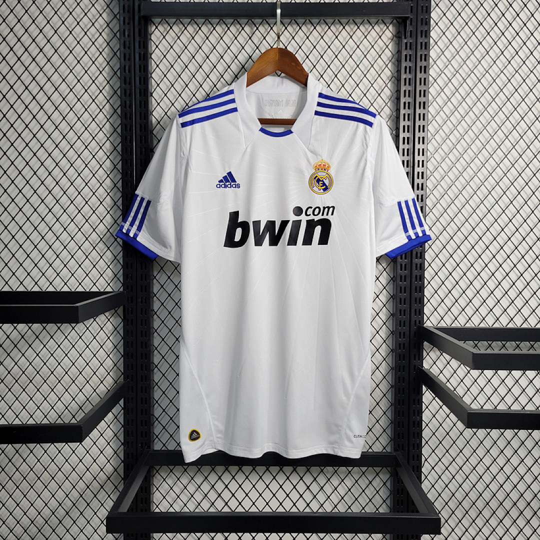 Retro 10-11 Real Madrid Home Size S-XXL