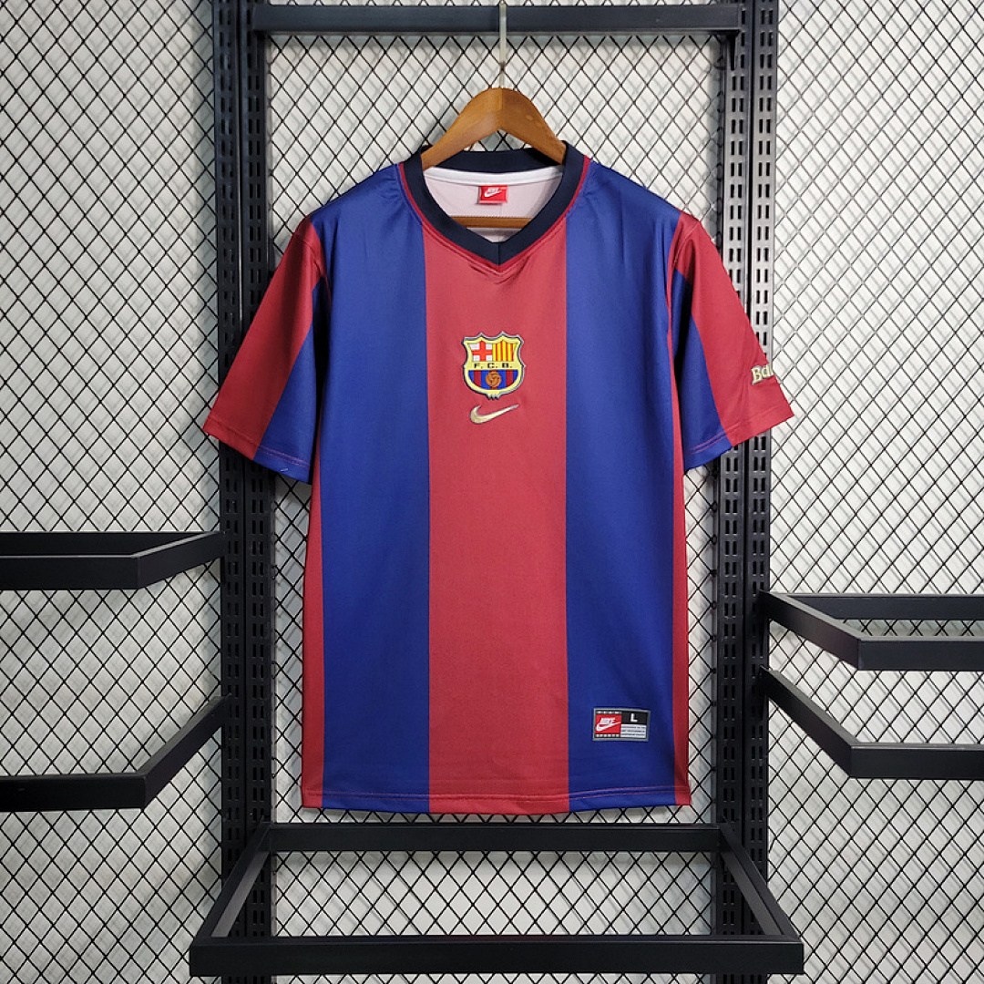 Retro 98-99 Barcelona Home Size S-XXL