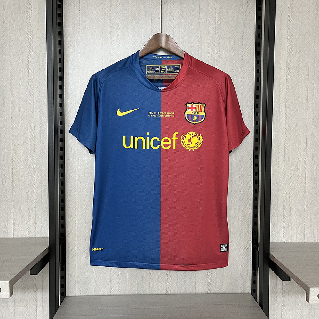 Retro 08-09 Barcelona Home Size S-XXL