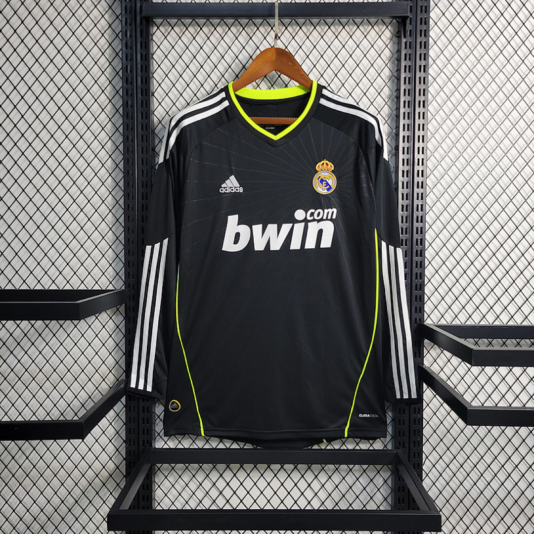 Retro 10-11 Real Madrid away long sleeve size S-XXL