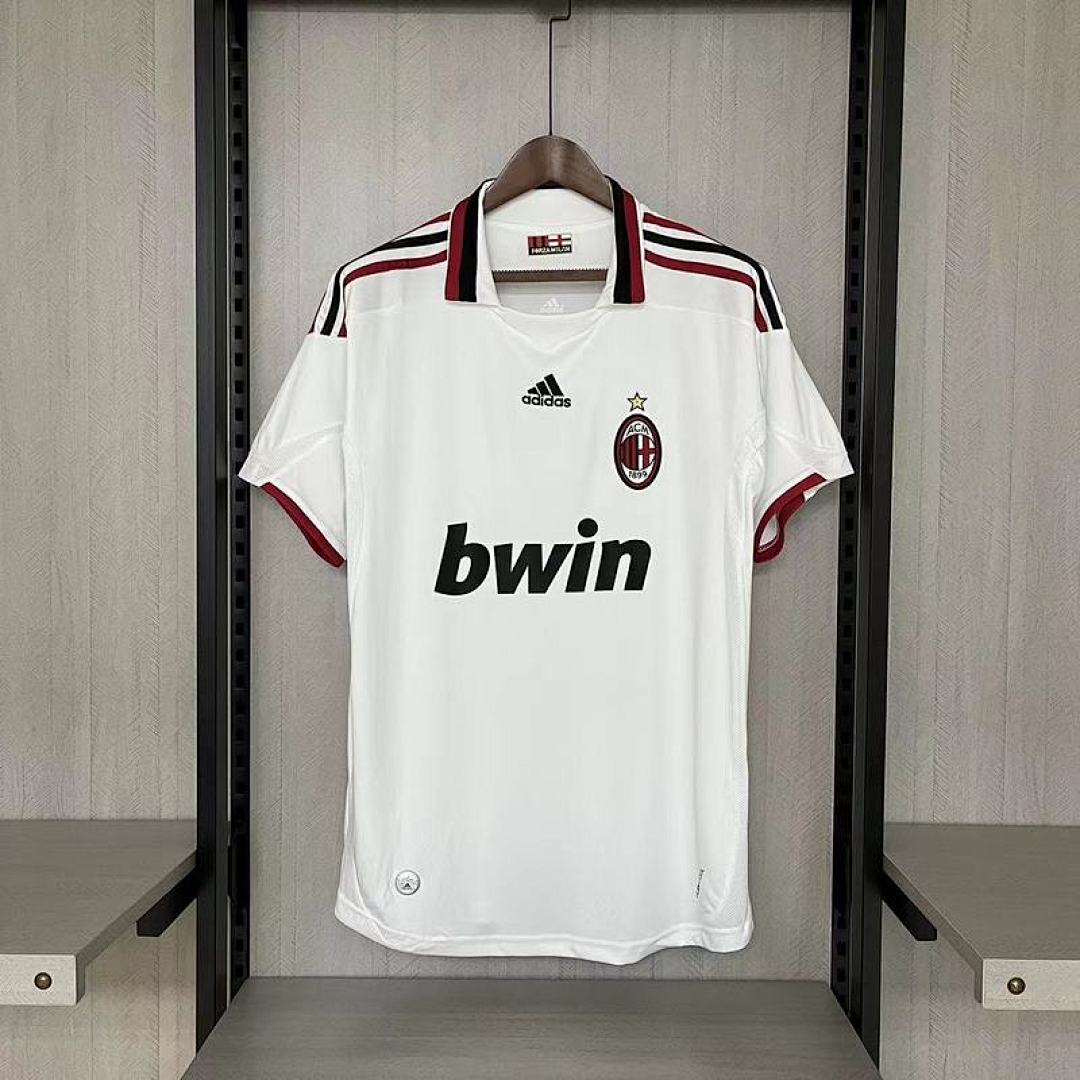 Retro 2009-10AC Milan away size S-XXL