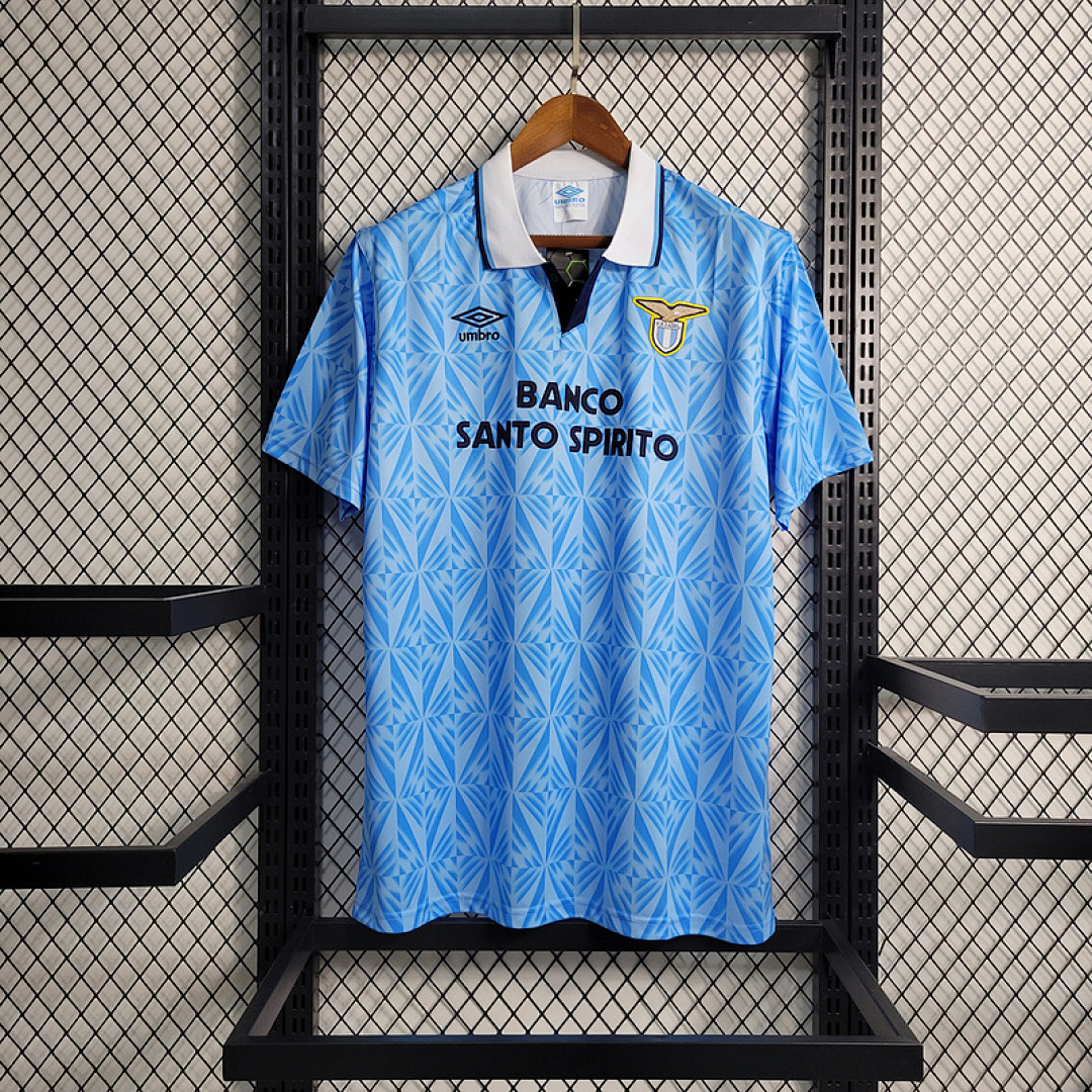 Retro 1991 Lazio Home Size S-XXL