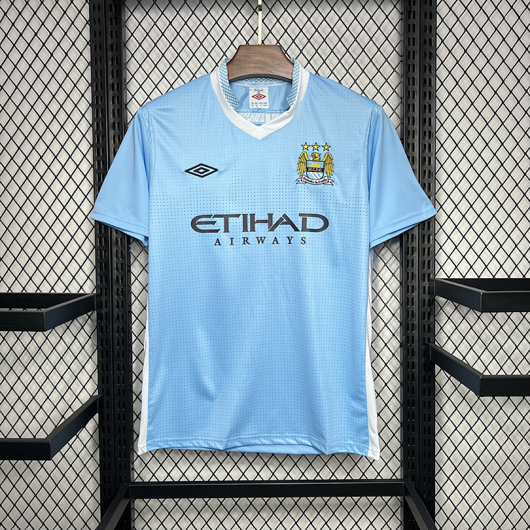 Retro version 11-12 Manchester City home size S-XXL