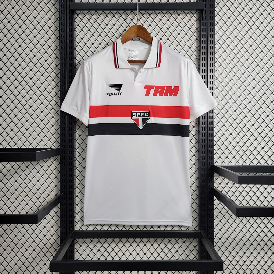 Retro version 93-94Sao Paulo home size S-XXL