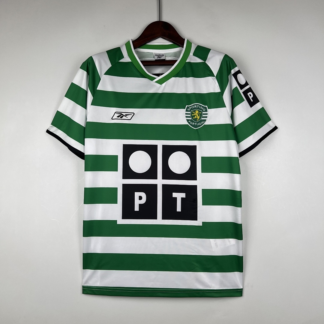Retro Sporting Lisbon 03/04 Home S-XXL