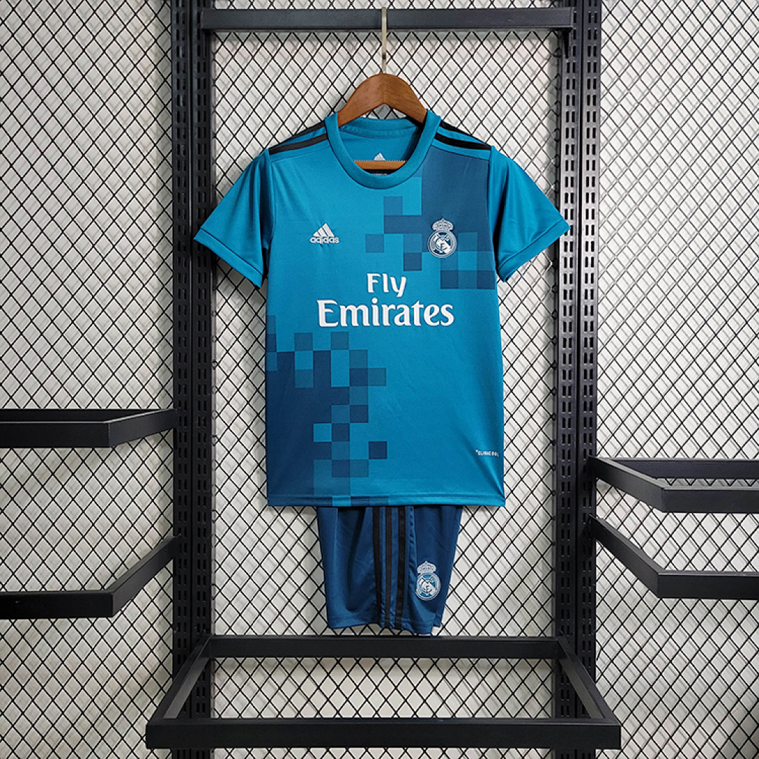 17-18 Kids Real Madrid Away Size 16-28