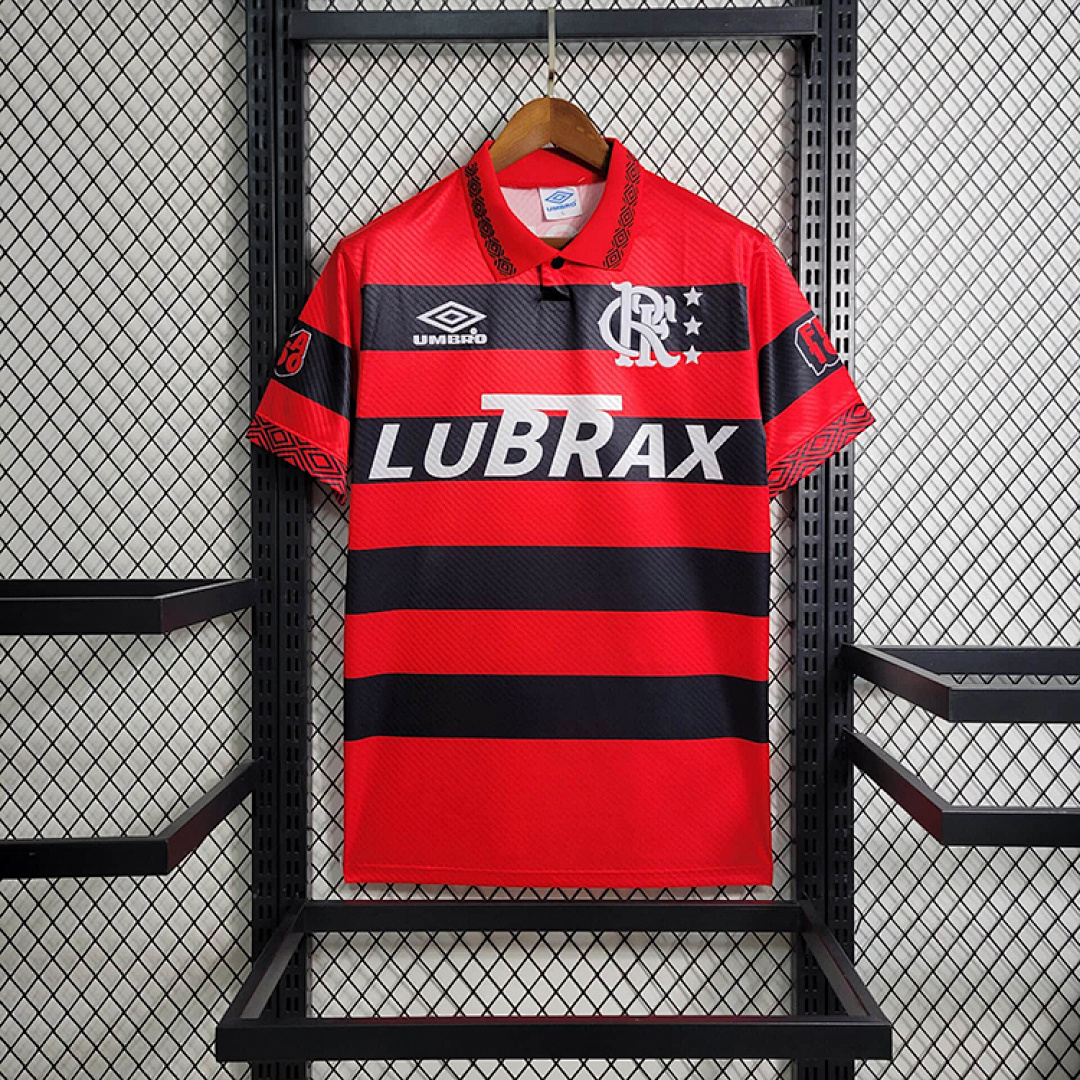 Retro 94-95 Flamengo Home Size S-4XL