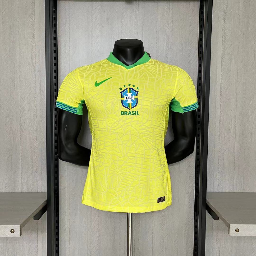 Player Edition 2023/24 Brazil Home S-XXL