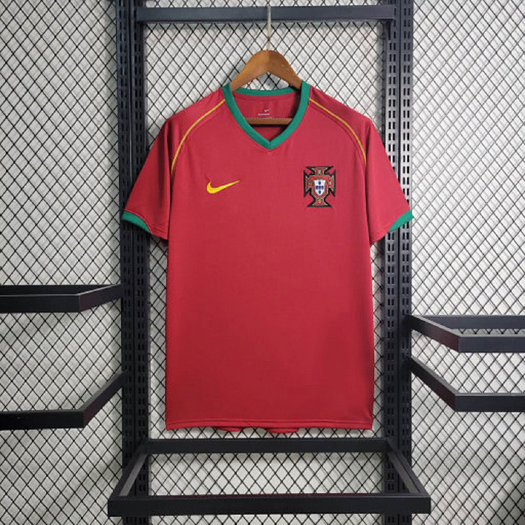 Retro 2006 Portugal Home Size S-XXL