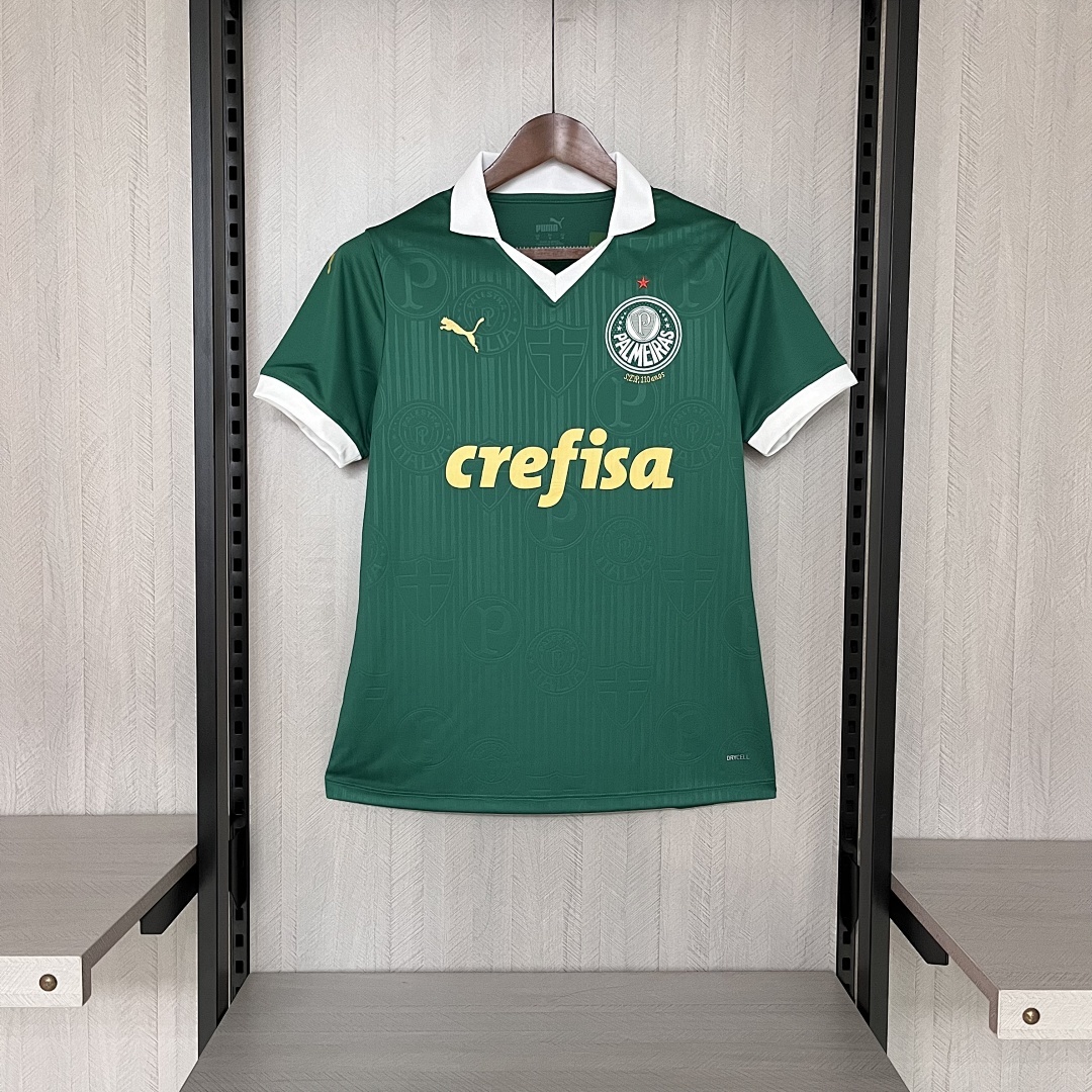 Women's 2024/25 Palmeiras Home S-XXL