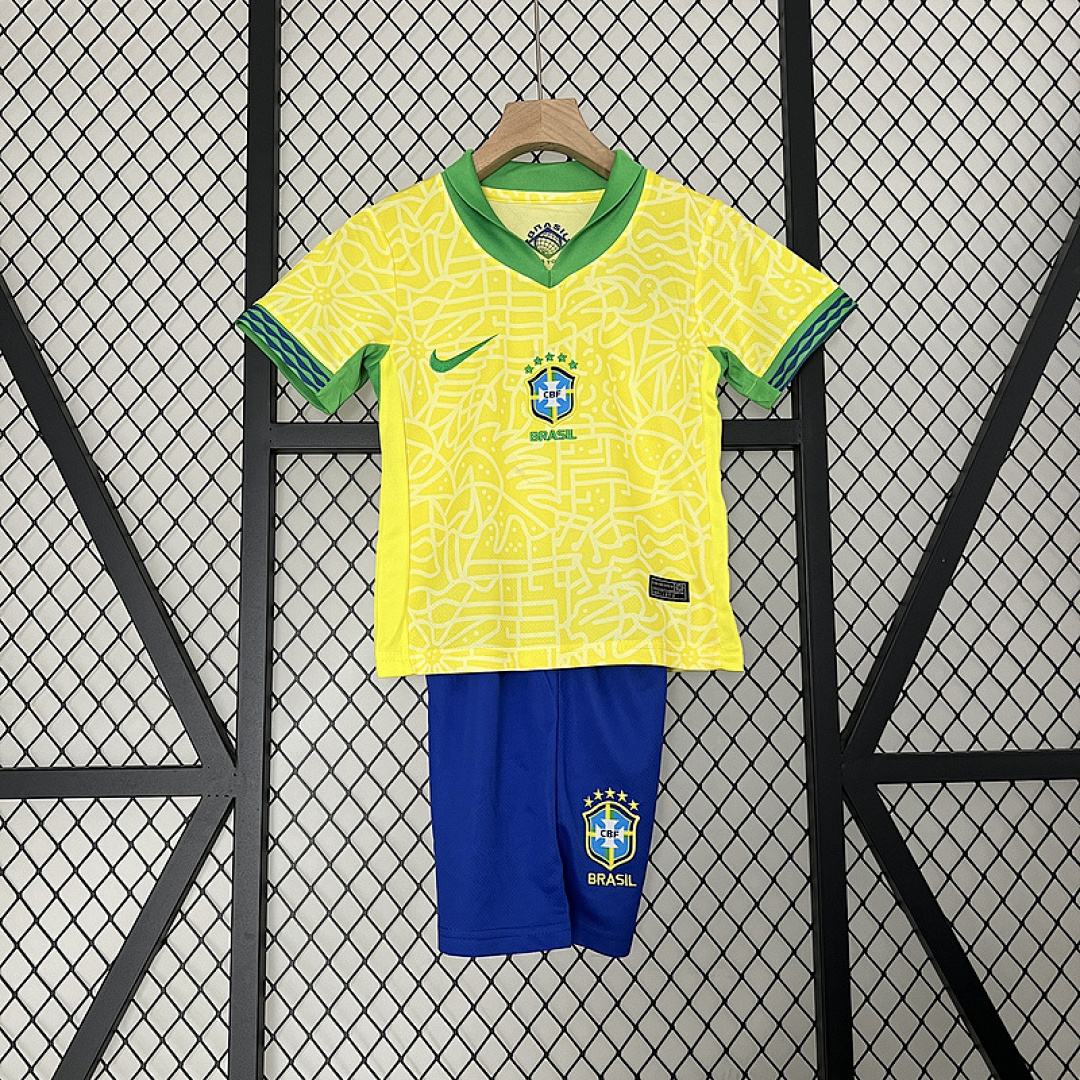 24-25 Brazil Home KIDS SIZE 16-28