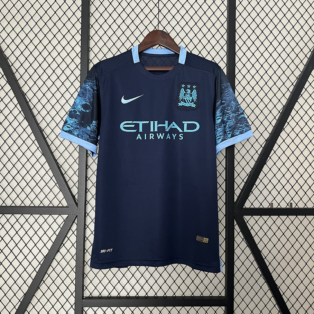 Retrô Manchester City Away 15-16 S-XXL