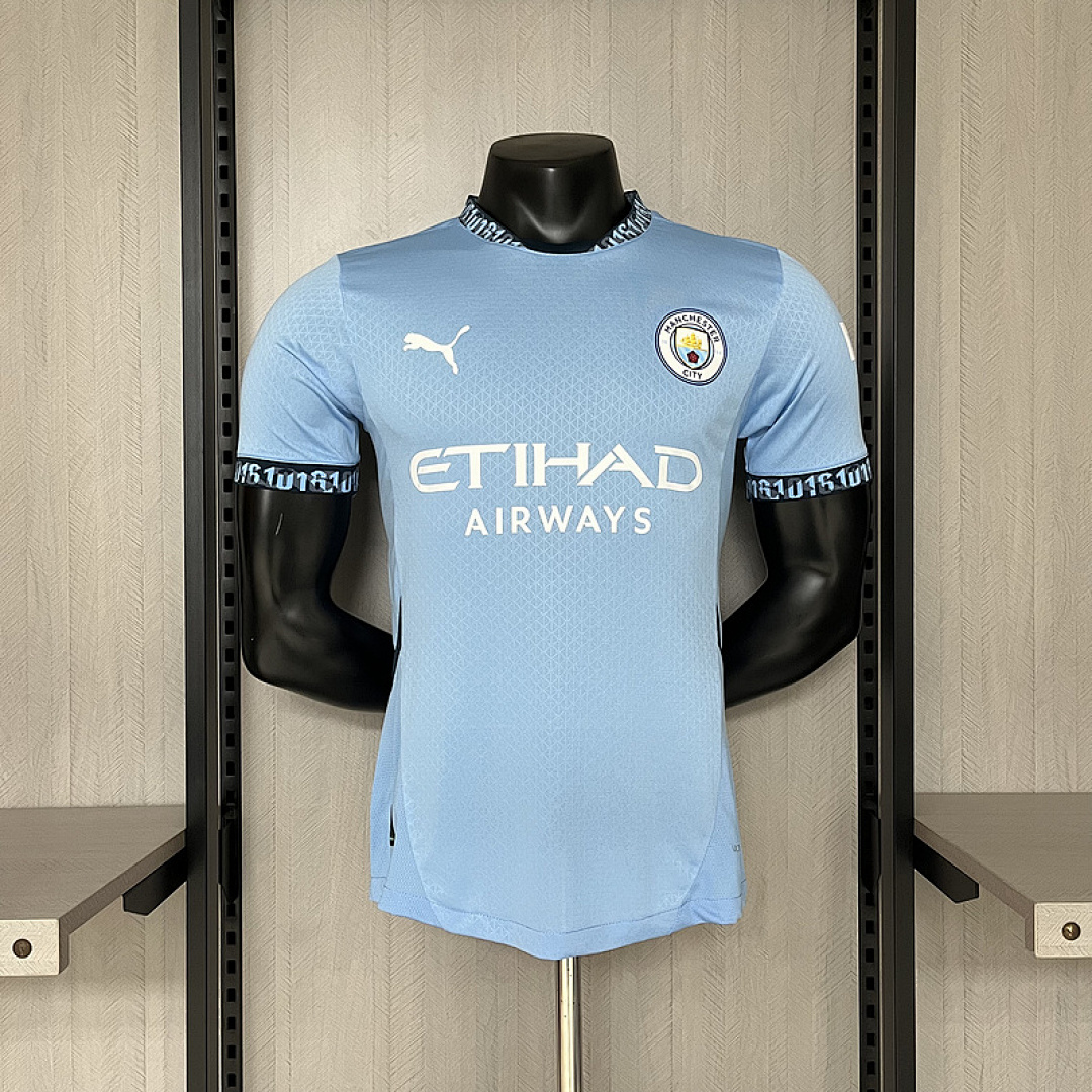 24-25 Jogador Manchester City Home S-XXL
