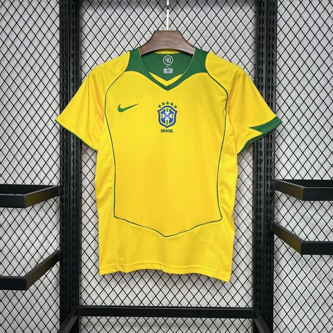 Retro 2004 Brazil S-XXL