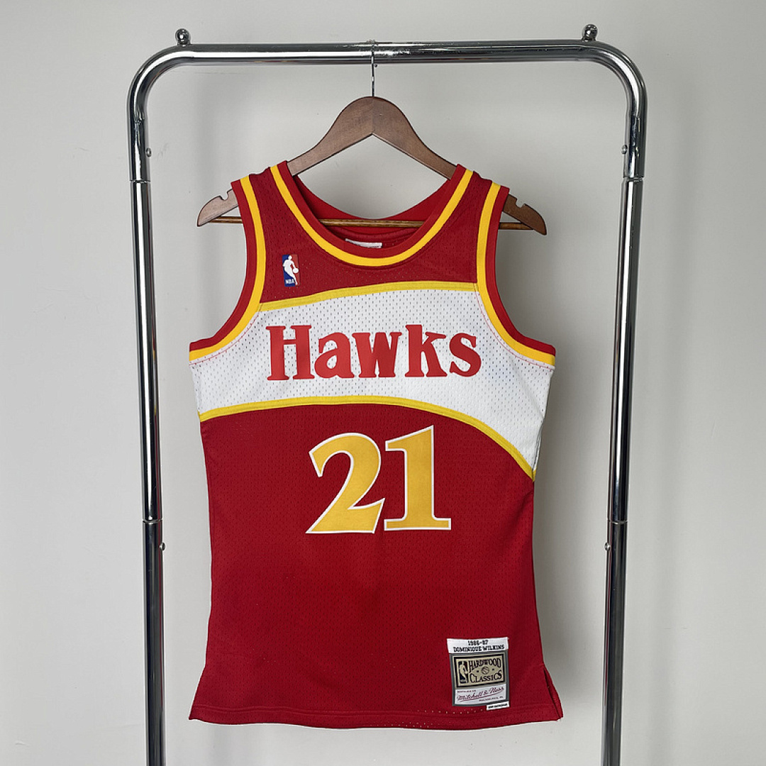 NBA Atlanta Hawks (21 WILKINS) S-XXL