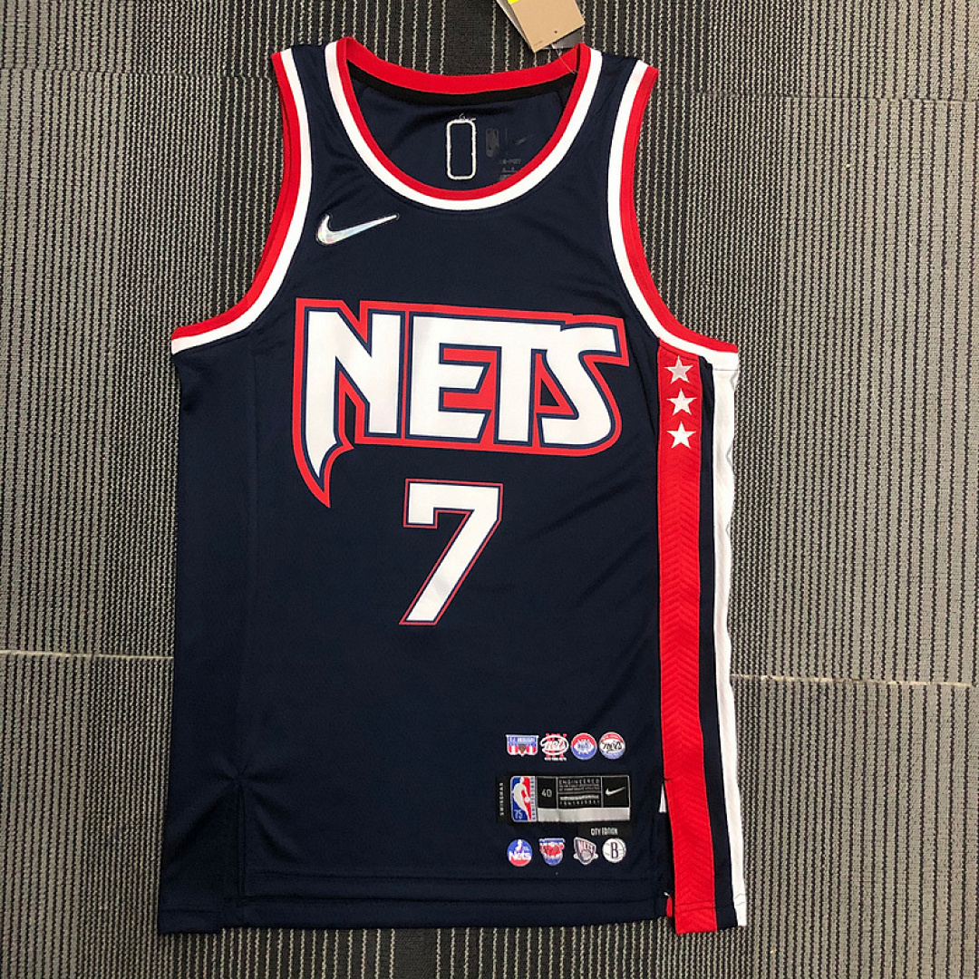 22 NBA Brooklyn Nets (7 DURANT) S-XXL