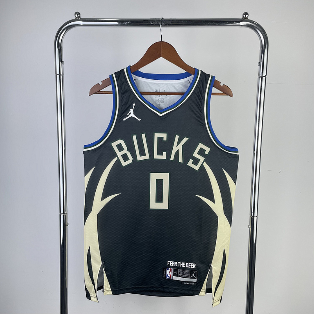 23 NBA Milwaukee Bucks (0 LILLARD) S-XXL