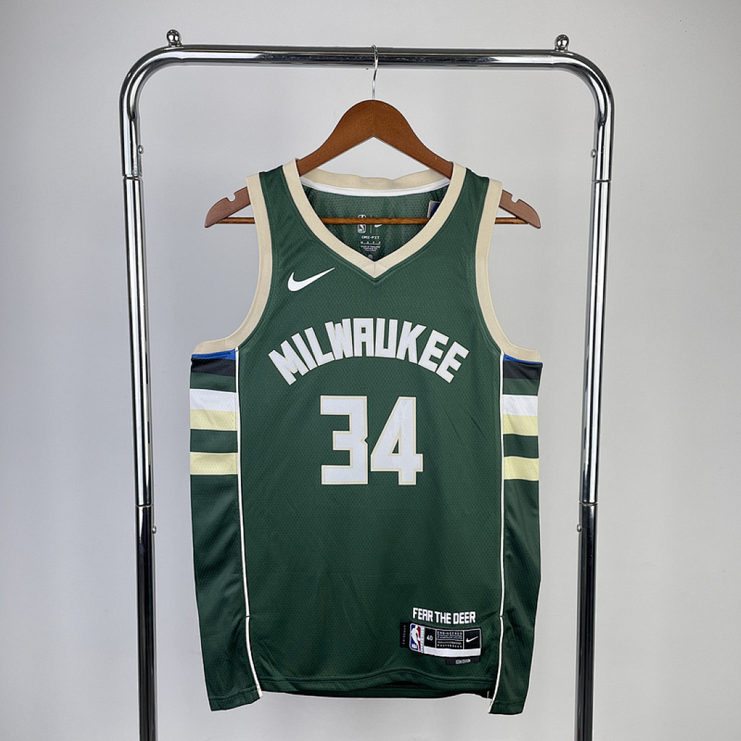 23 NBA Milwaukee Bucks (34 ANTETOKOUNMPO) S-XXL