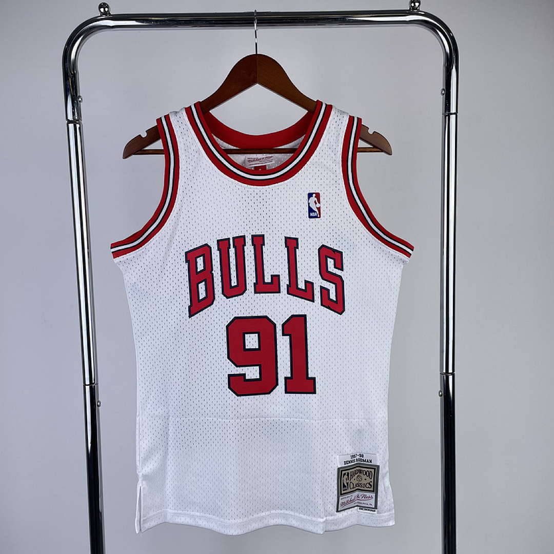 23 NBA Chicago Bulls (91 RODMAN) S-XXL