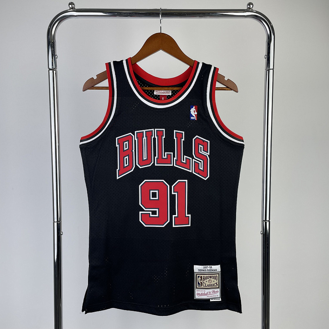 23 NBA Chicago Bulls (91 RODMAN) S-XXL