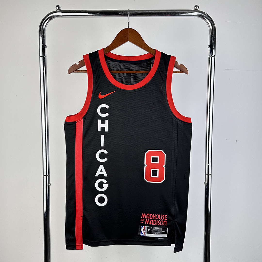24 NBA Chicago Bulls (8 LAVINE) S-XXL