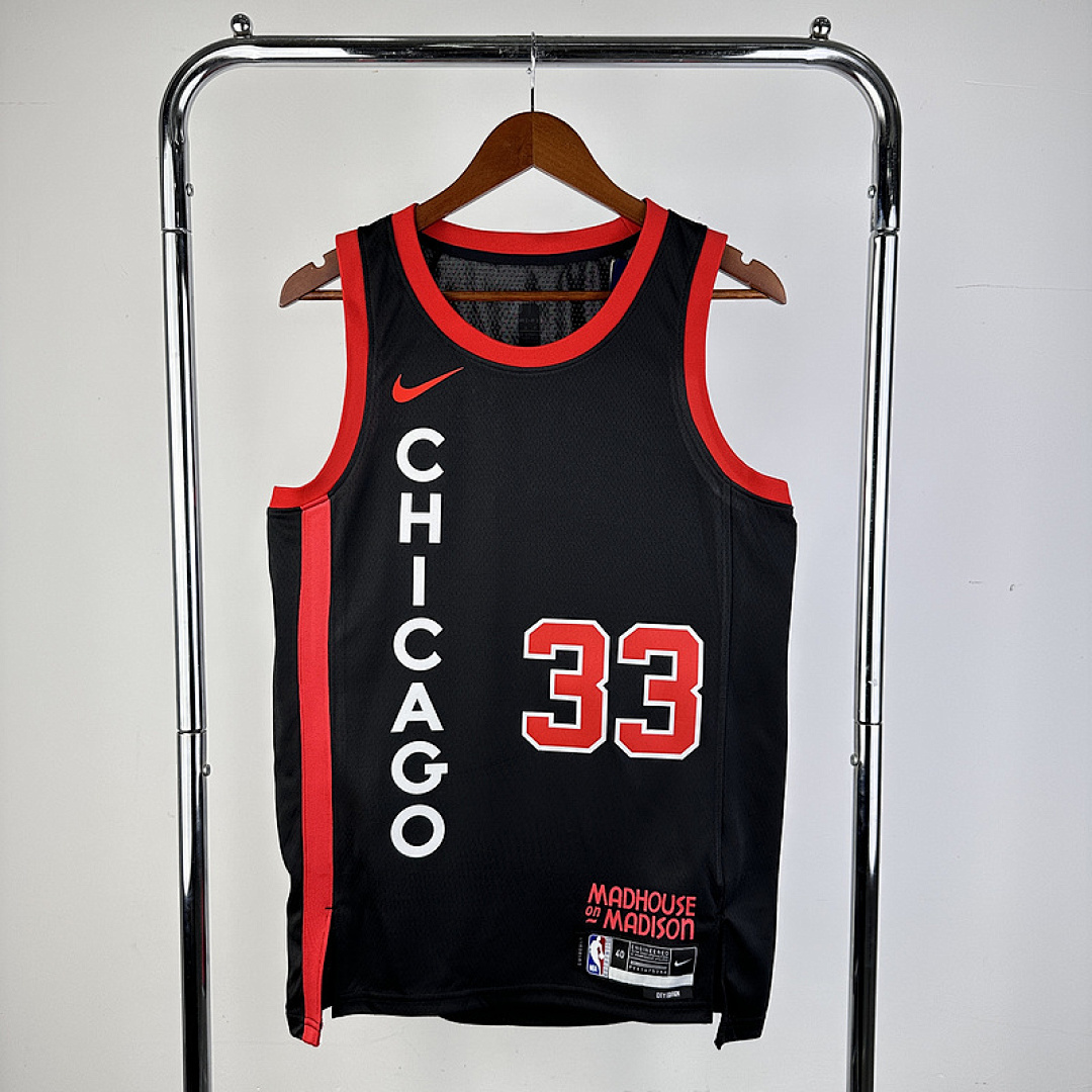 24 NBA Chicago Bulls (33 PIPPEN) S-XXL