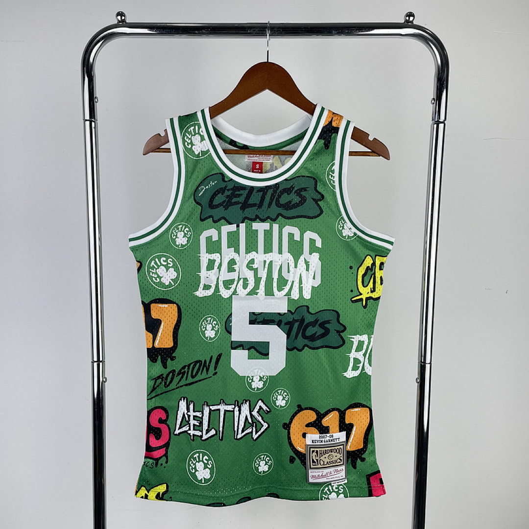 NBA Boston Celtics (5 GARNETT) S-XXL