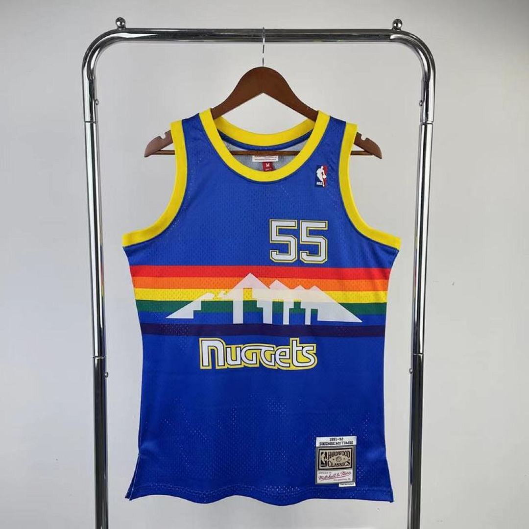 91-92 NBA Denver Nuggets (55 MUTOMBO) S-XXL