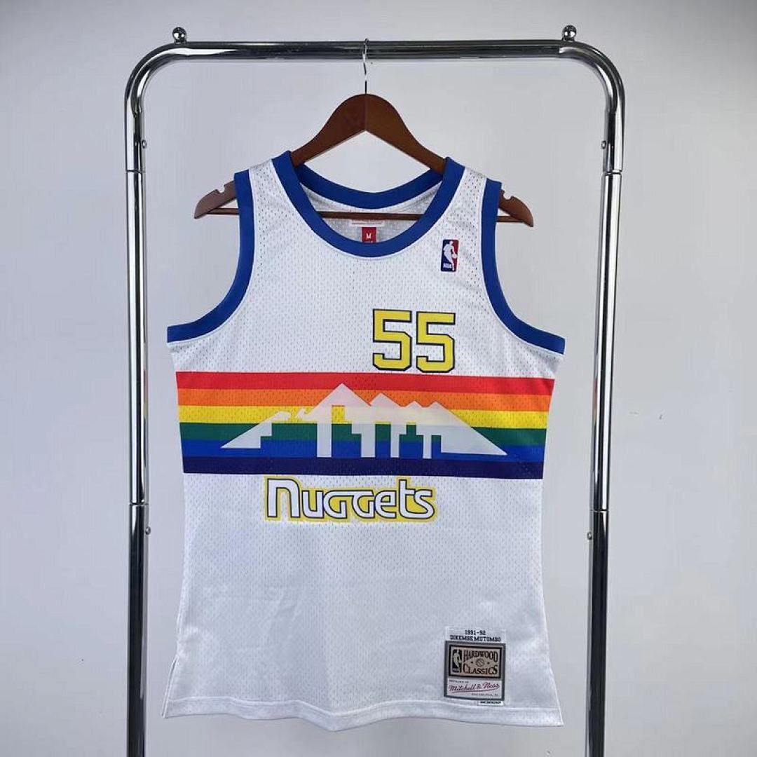 91-92 NBA Denver Nuggets (55 MUTOMBO) S-XXL
