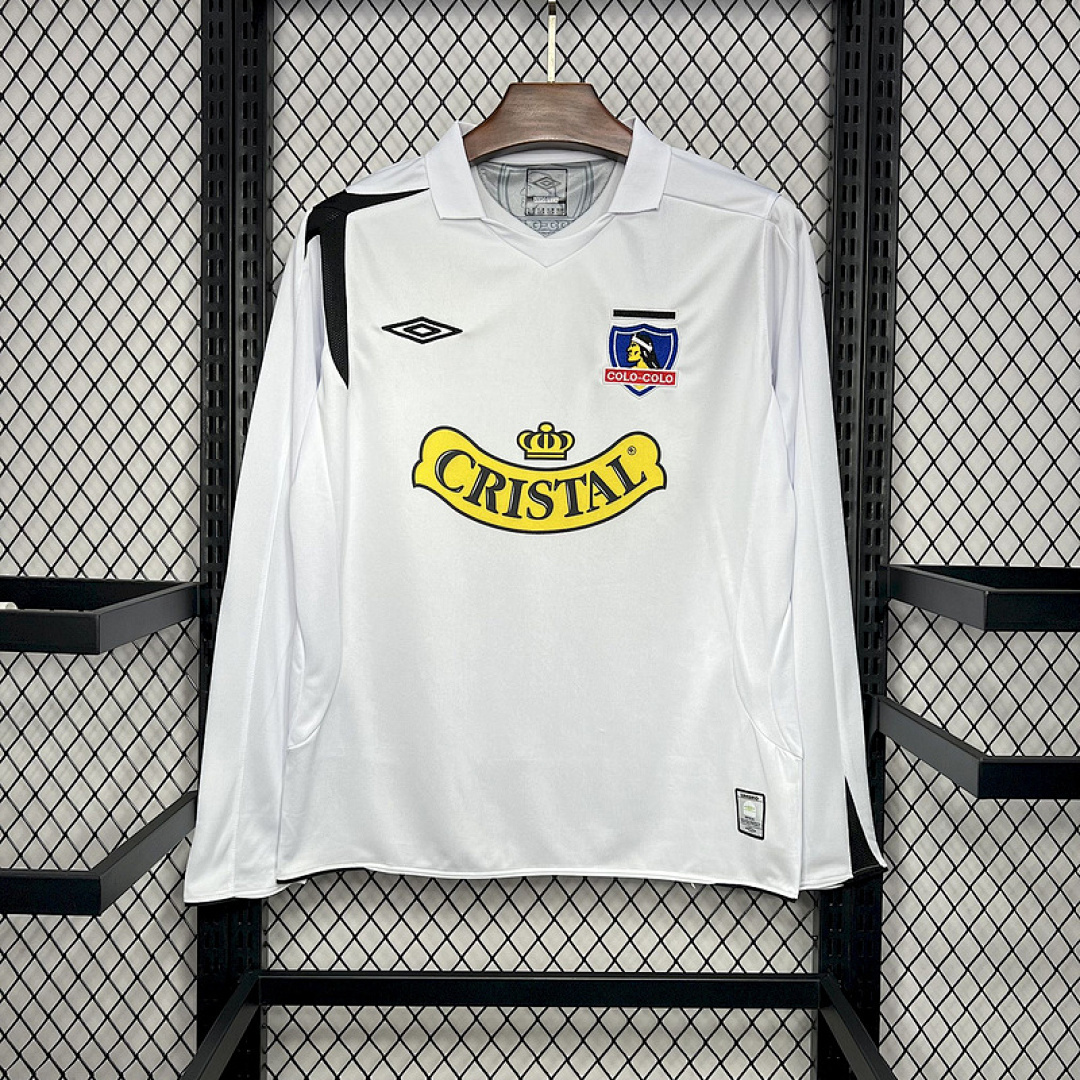 Retro Manga Longa 2006 Colo Colo S-XXL